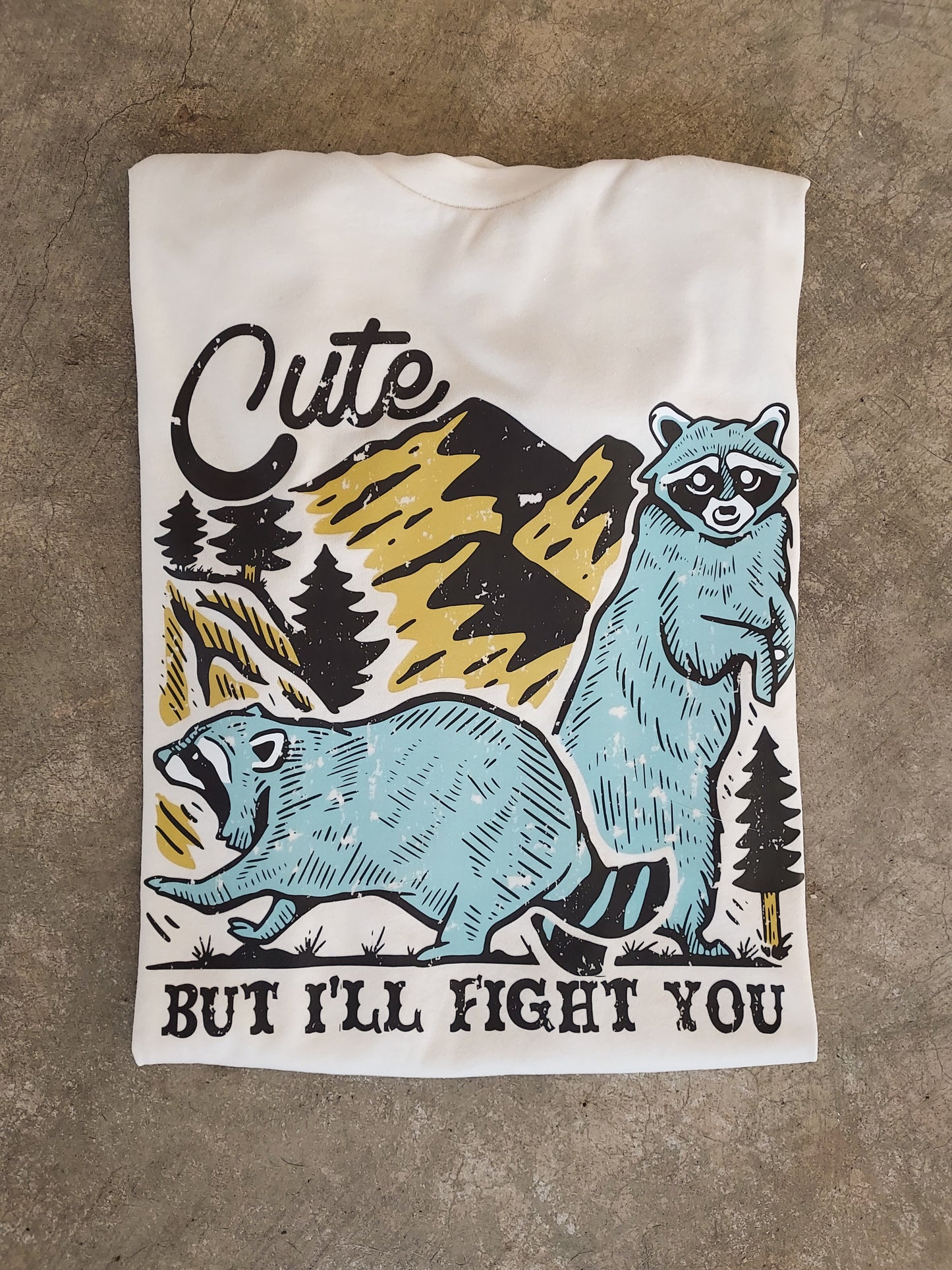 Cute, but I'll fight you