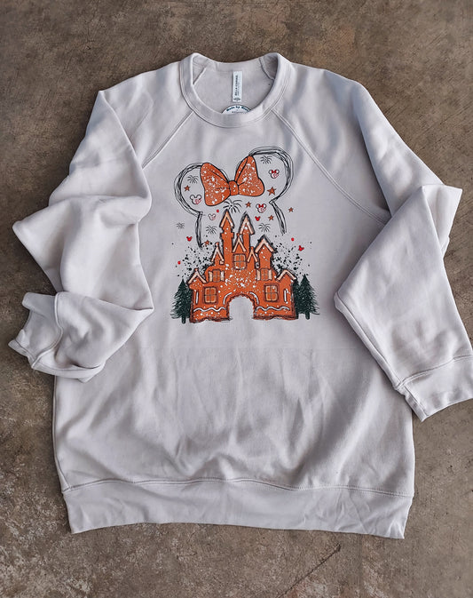 Christmas Gingerbread Castle