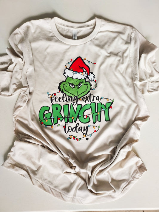 Christmas feeling grinchy