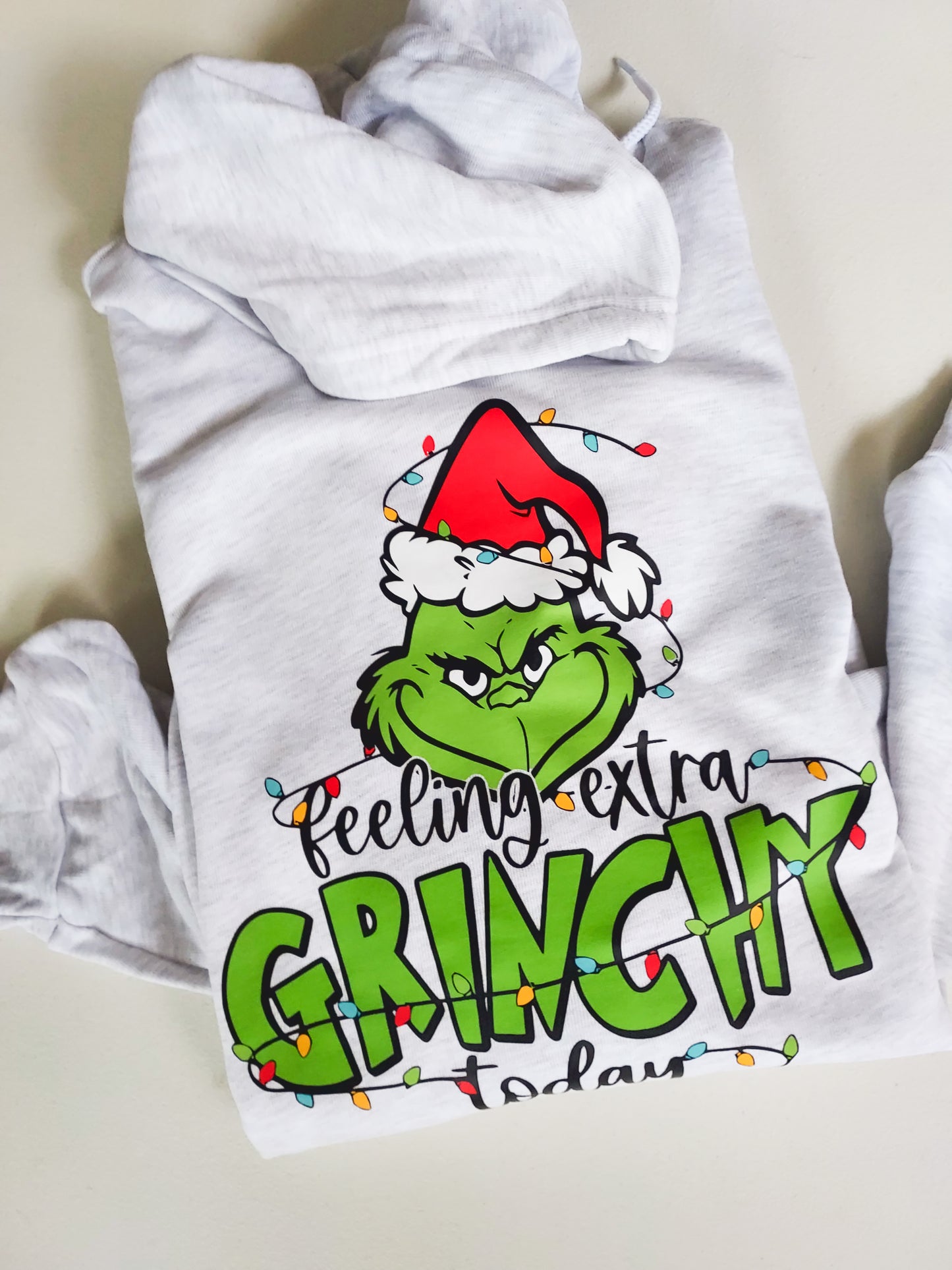 Christmas feeling grinchy