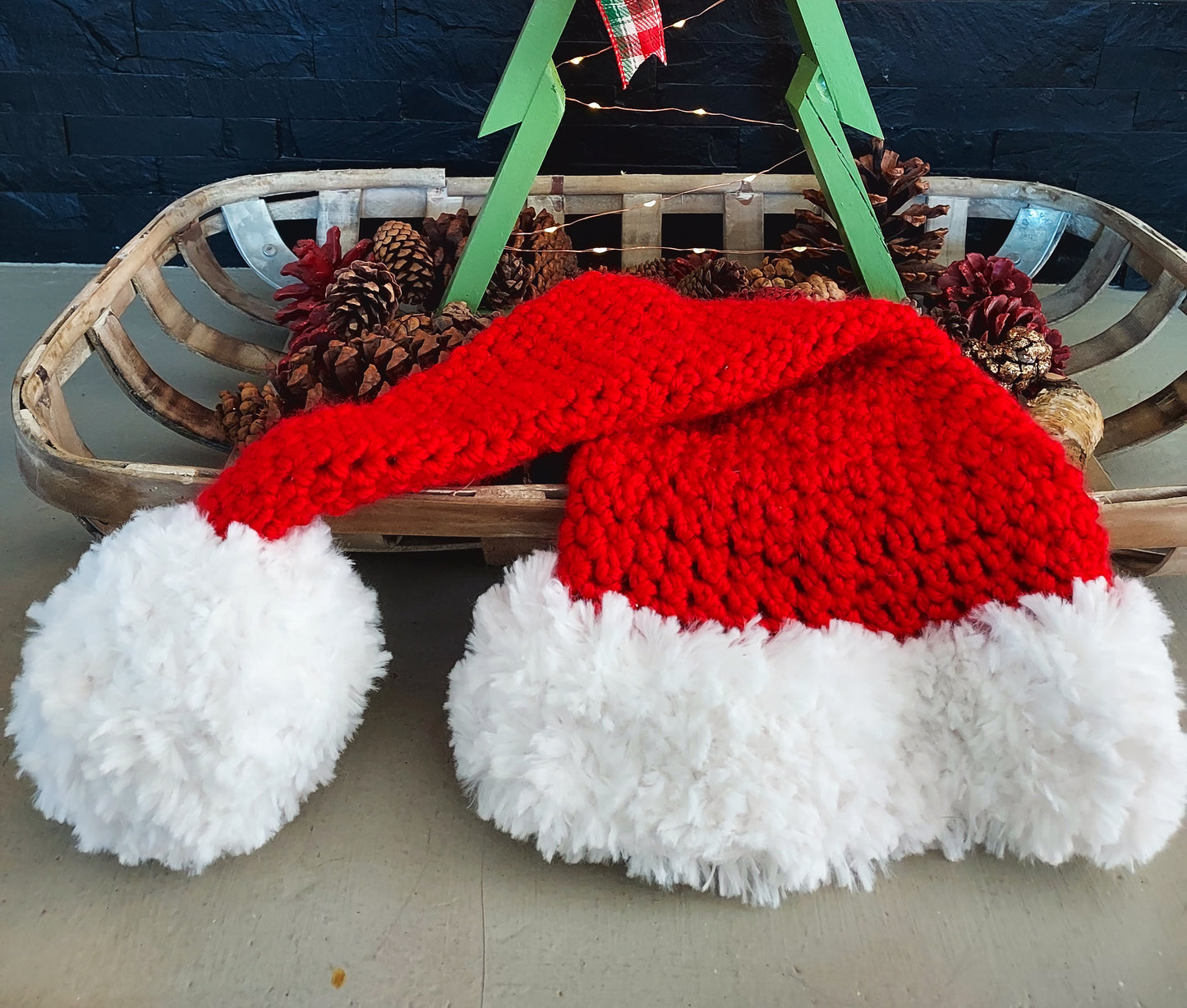 Christmas Sloutchy Baby Hat